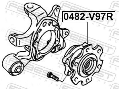 Wheel Hub 0482-V97R