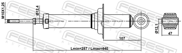 Shock Absorber 04110-011R