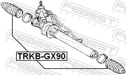 FEBEST TRKB-GX90 Bellow, steering