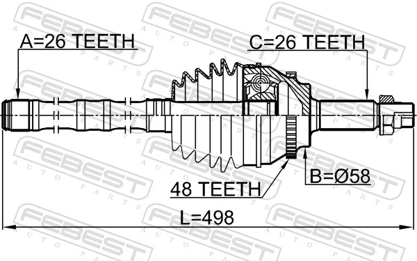 Set Sendi, Aci Pacuan 0114-AZT251A48LH