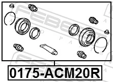 Repair Kit, brake caliper 0175-ACM20R