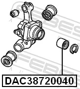 Wheel Bearing DAC38720040
