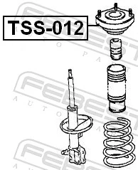 Suspension Strut Support Mount TSS-012