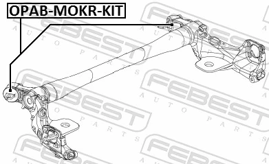 Repair Kit, axle beam OPAB-MOKR-KIT