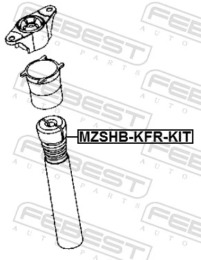 Dust Cover Kit, shock absorber MZSHB-KFR-KIT