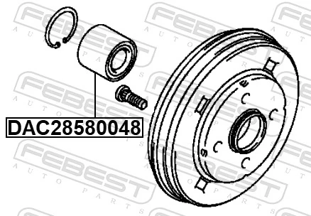 Wheel Bearing DAC28580048