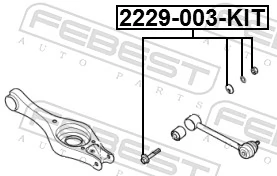 Camber Correction Screw 2229-003-KIT