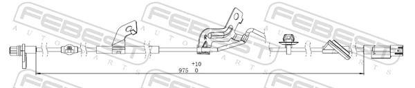 Sensor, wheel speed 04606-006