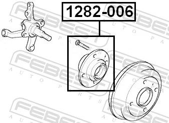 FEBEST 1282-006 Wheel Hub