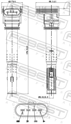 Ignition Coil 23640-001