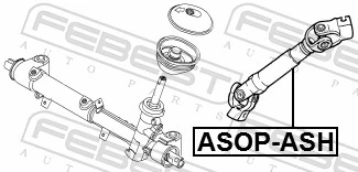 Steering Shaft ASOP-ASH