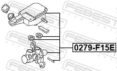 Brake Master Cylinder 0279-F15E