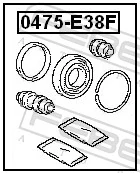 Repair Kit, brake caliper 0475-E38F