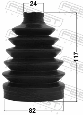 Bellow Kit, drive shaft 0417P-N94
