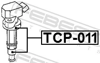 Plug, coil TCP-011