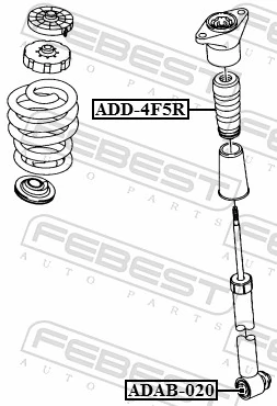 Bush, shock absorber ADAB-020