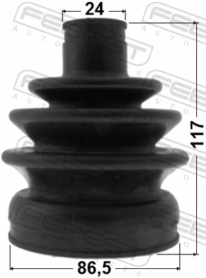 Bellow, drive shaft 1217-TER