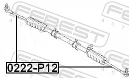 Inner Tie Rod 0222-P12