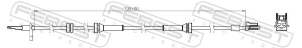 센서, 휠 RPM 02606-003