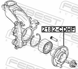 Wheel Hub 2182-CDHF