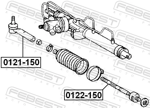 Inner Tie Rod 0122-150