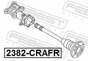 Wheel Hub 2382-CRAFR