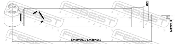 Shock Absorber 19110-002RR