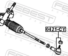 Tie Rod End 0421-CY