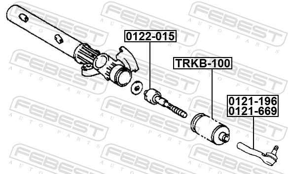 Inner Tie Rod 0122-015