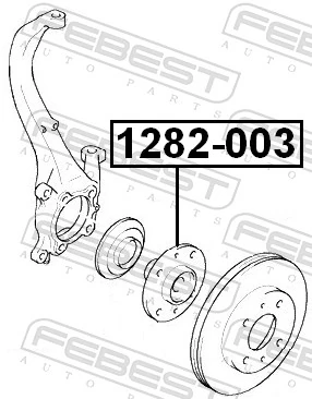 FEBEST 1282-003 Wheel Hub
