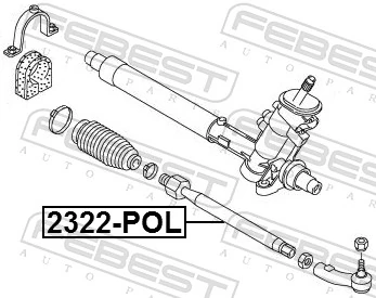 Inner Tie Rod 2322-POL