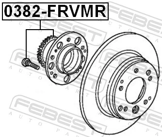 FEBEST 0382-FRVMR Wheel Hub