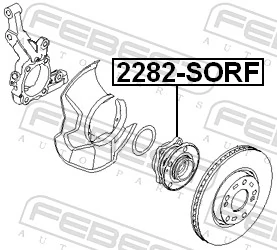 Wheel Hub 2282-SORF