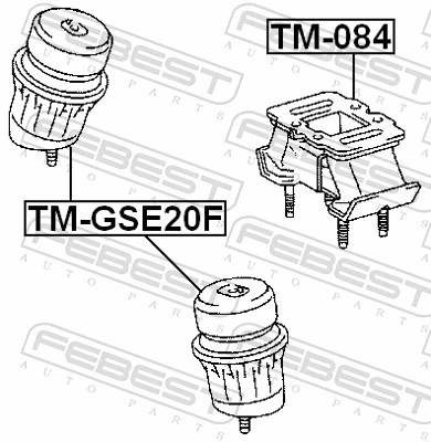 FEBEST TM-GSE20F Mounting, engine