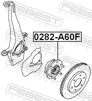 Wheel Hub 0282-A60F
