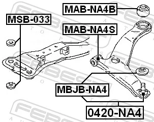 Ball Joint 0420-NA4