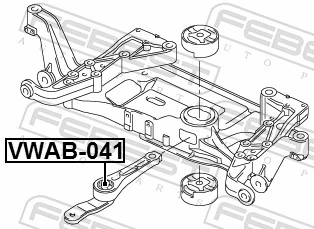 FEBEST VWAB-041 Mounting, engine
