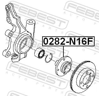 Wheel Hub 0282-N16F