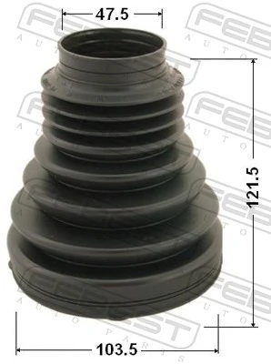 Bellow, drive shaft 2715P-XC90F