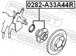 Wheel Hub 0282-A33A44R