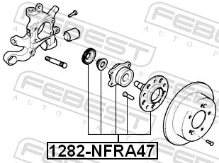 Wheel Hub 1282-NFRA47