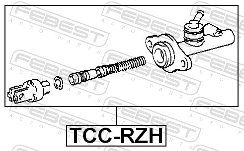 FEBEST TCC-RZH Master Cylinder, clutch
