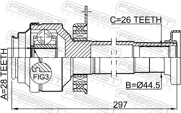 Set Sendi, Aci Pacuan 2311-T5RH