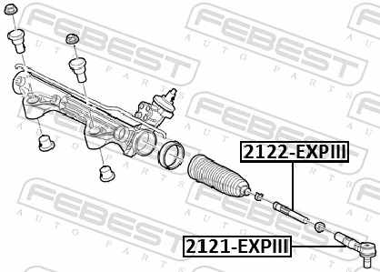 FEBEST 2121-EXPIII Tie Rod End