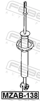 Bush, shock absorber MZAB-138