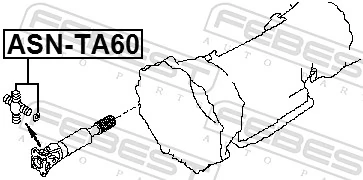 Joint, propshaft ASN-TA60