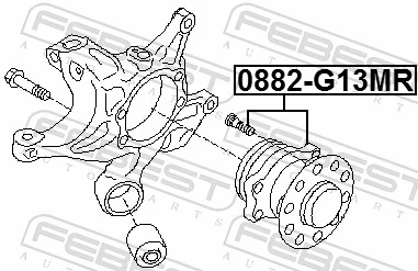 Wheel Hub 0882-G13MR