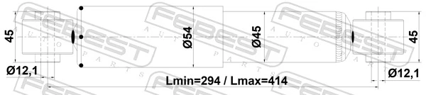 Shock Absorber 35110-002R