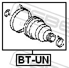 Bellow, drive shaft BT-UN