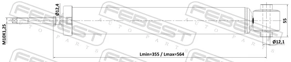 Shock Absorber 12110-019R